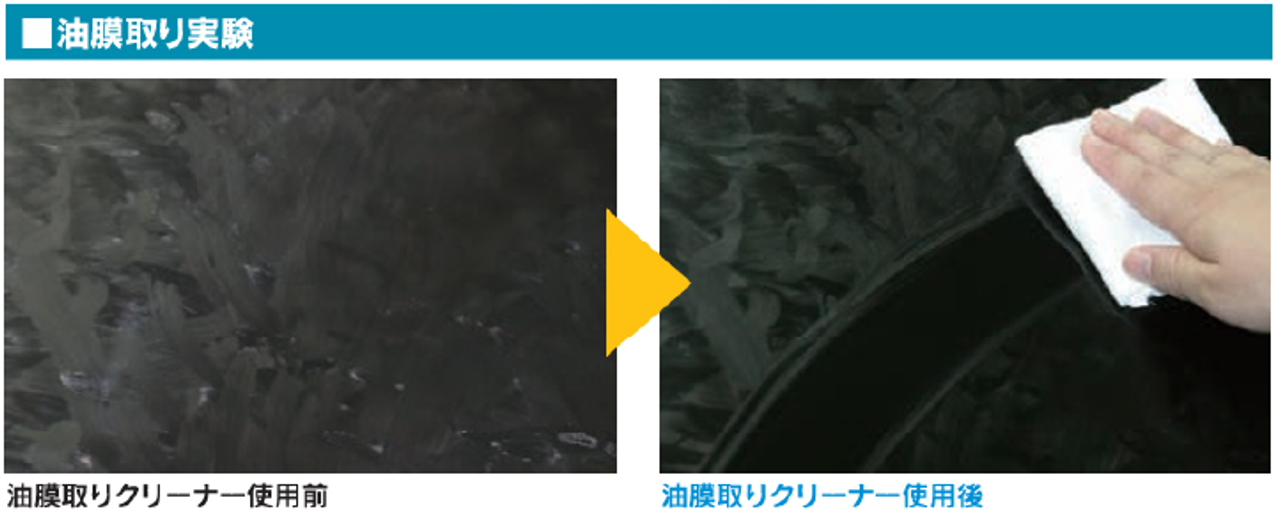 油膜取り実験分析結果