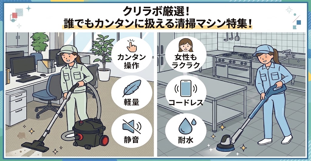 おススメ清掃マシン２選